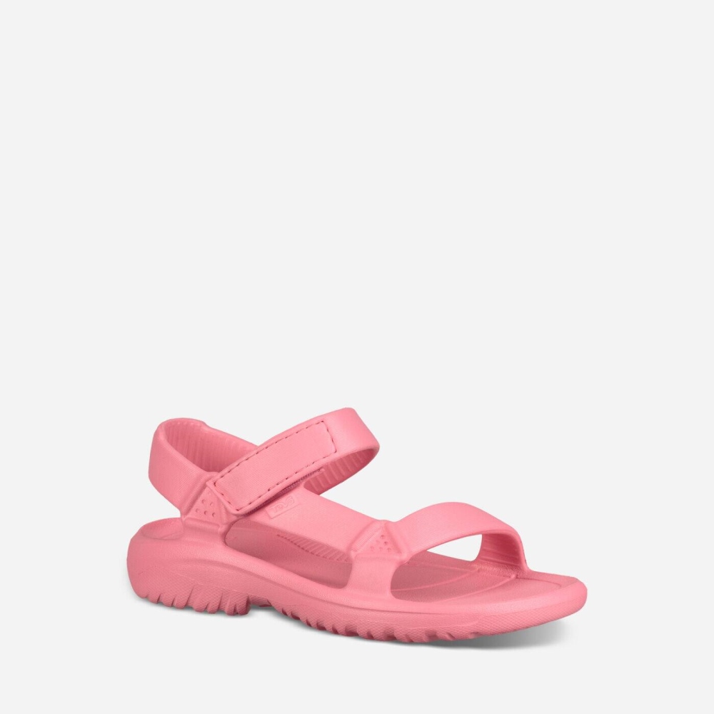 Teva Hurricane Drift - Kids' Teva Hiking Sandals - Pink Lemon | India (SGRP64032)